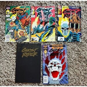 Ghost Rider‎ Lot of 5 Comics 1991, 1992, 1993